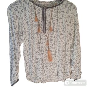 Anthropologie Skies are Blue blouse